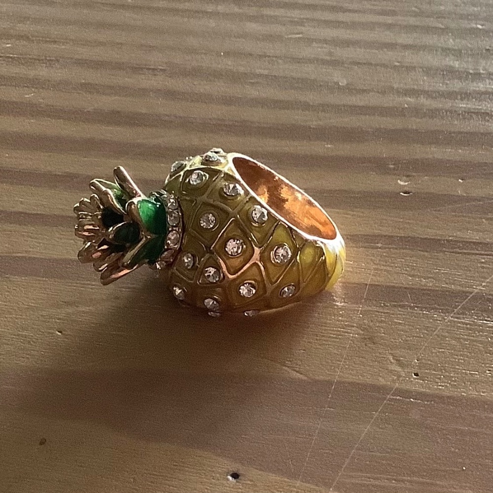 Pineapple In Paradise Statement Ring